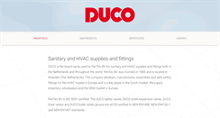 Desktop Screenshot of duco.nl